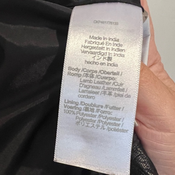 NWOT Madewell Washed Leather Motorcycle Jacket - Picture 13 of 16